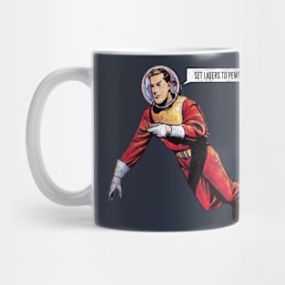 Set Lasers To Pew! Mug